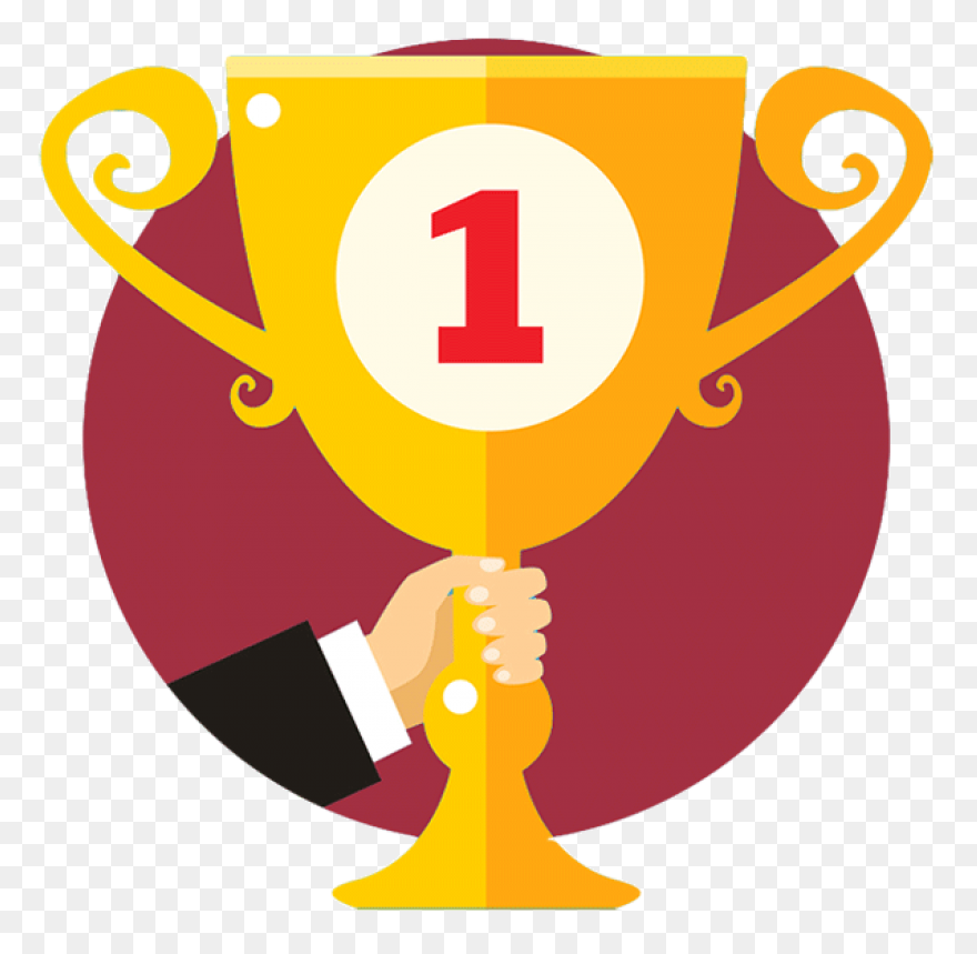 Winner Trophy Clipart Transparent -