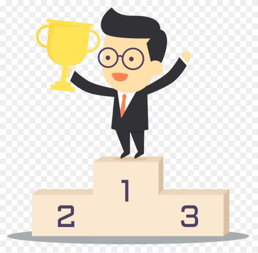 Winner Trophy Clipart Transparent -