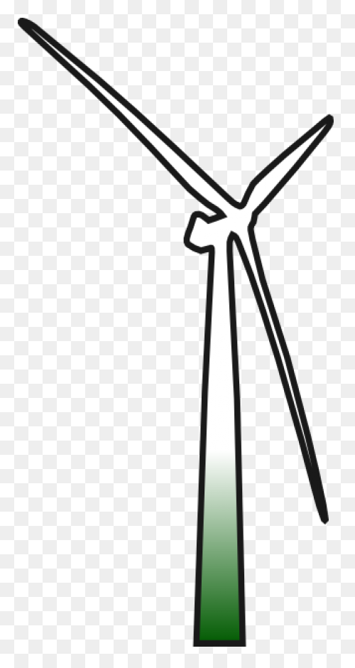 Modern Windmill Clipart Wind | - Windmill