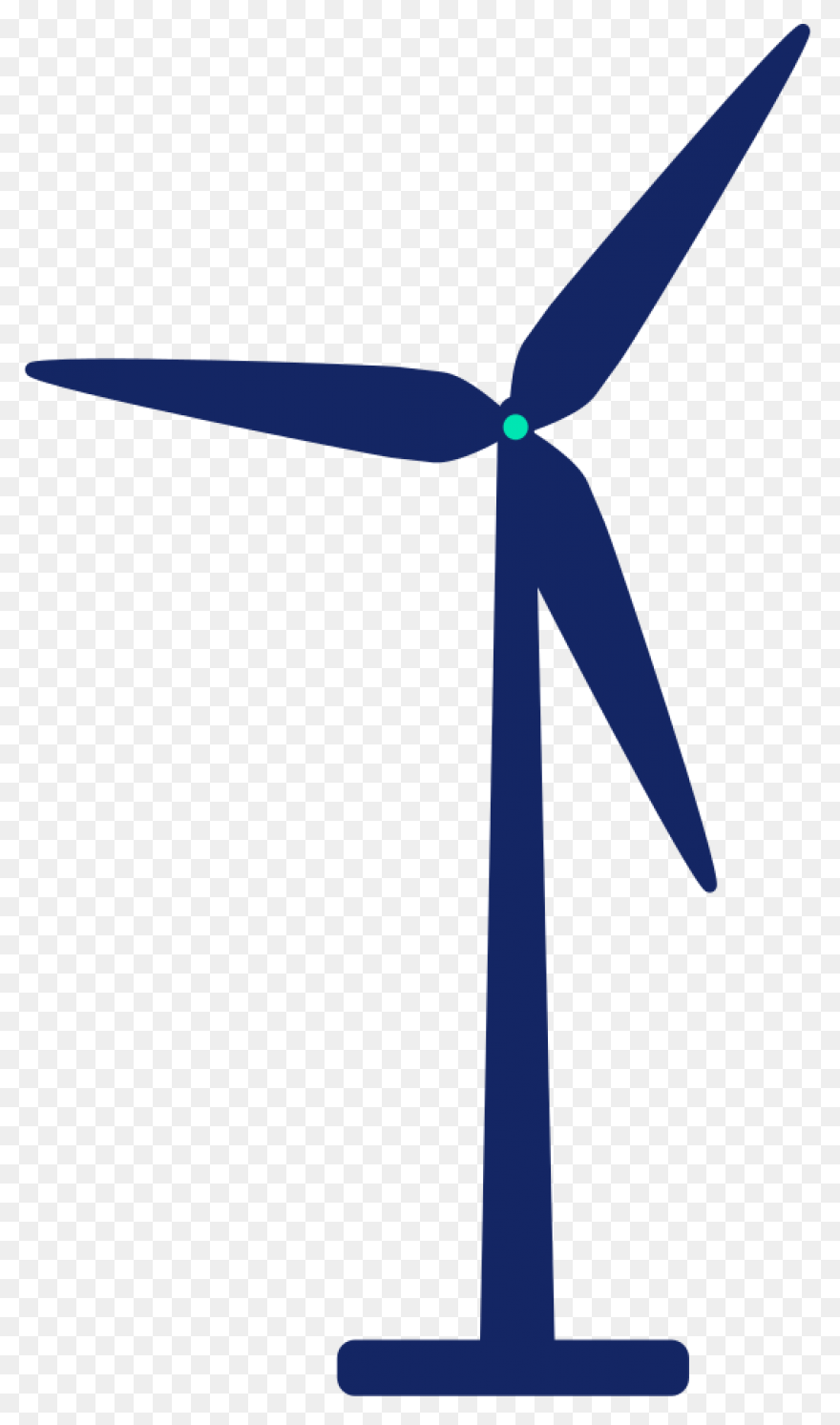 Wind Wind Turbine Black And White W