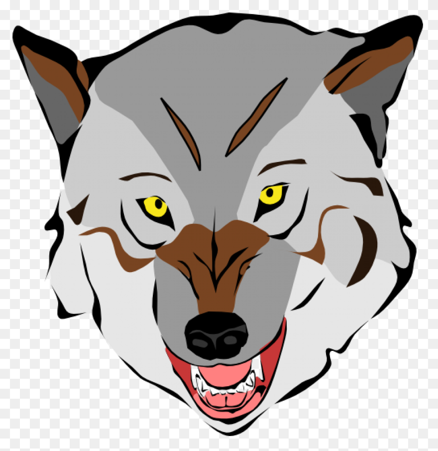 Wolf Silhouette, Wolf Stencil, Anim