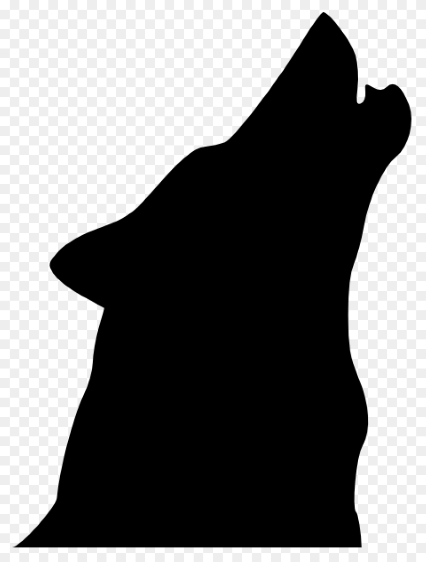 Wolf Silhouette Wolf Stencil Animal - Wolves
