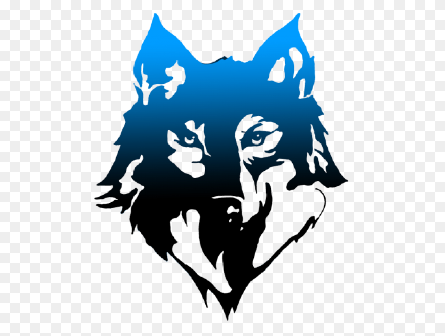 Free Wolf Head Silhouette, Download
