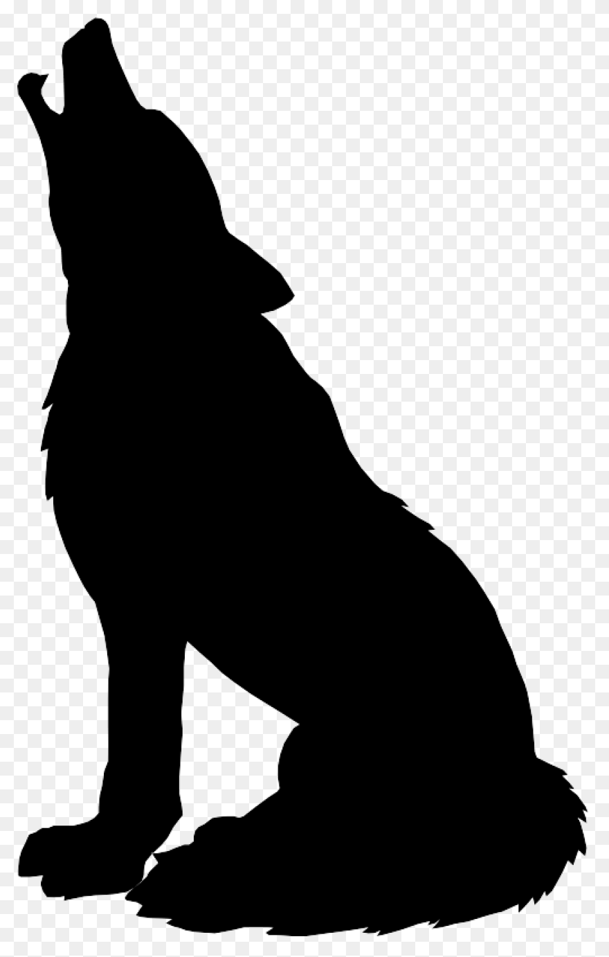Free Wolf Head Silhouette, Download