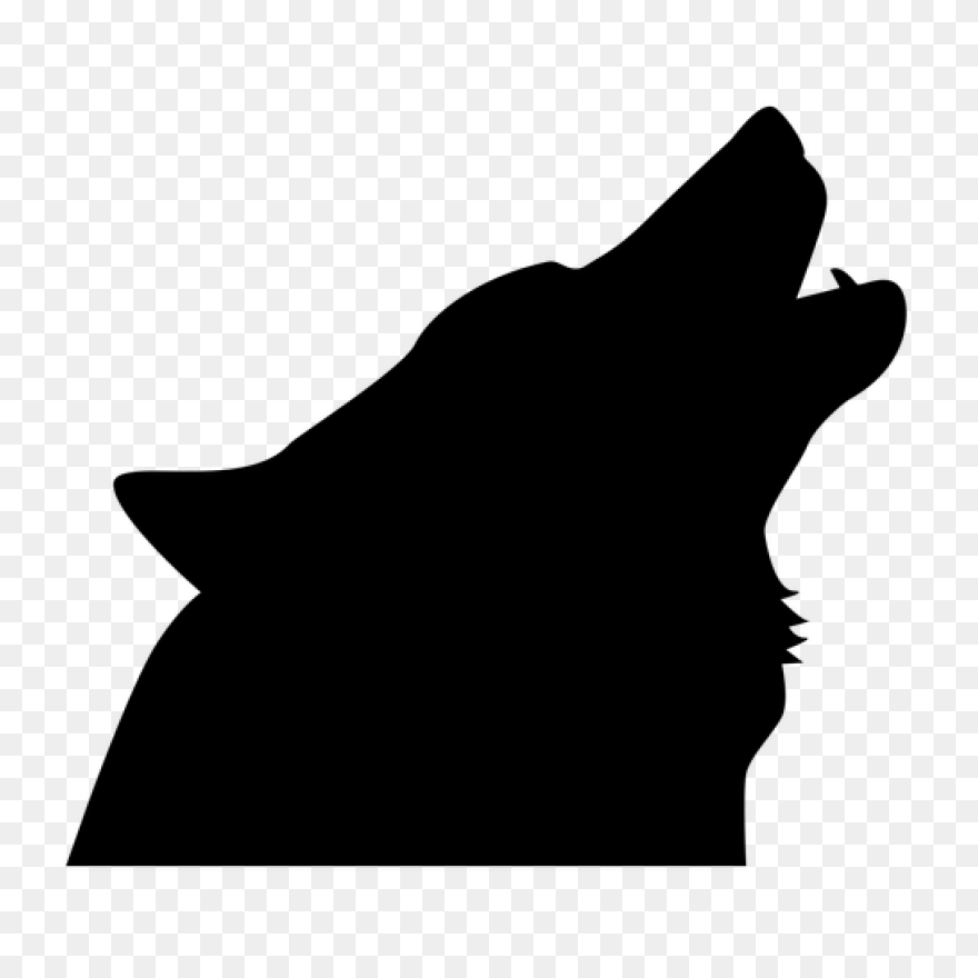 Free Wolf Head Silhouette, Download