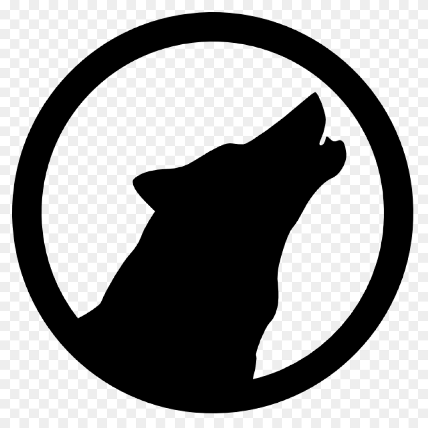 Free Wolf Head Silhouette, Download