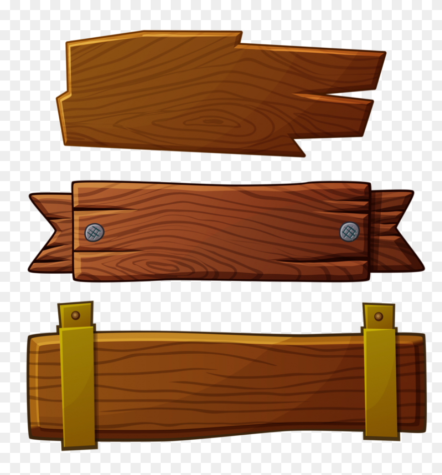 Wood Plank Sign Png - Wood Plank