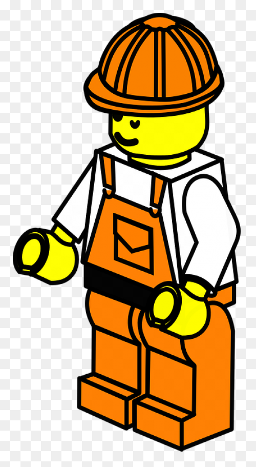 Construction Worker Cartoon Male Bo