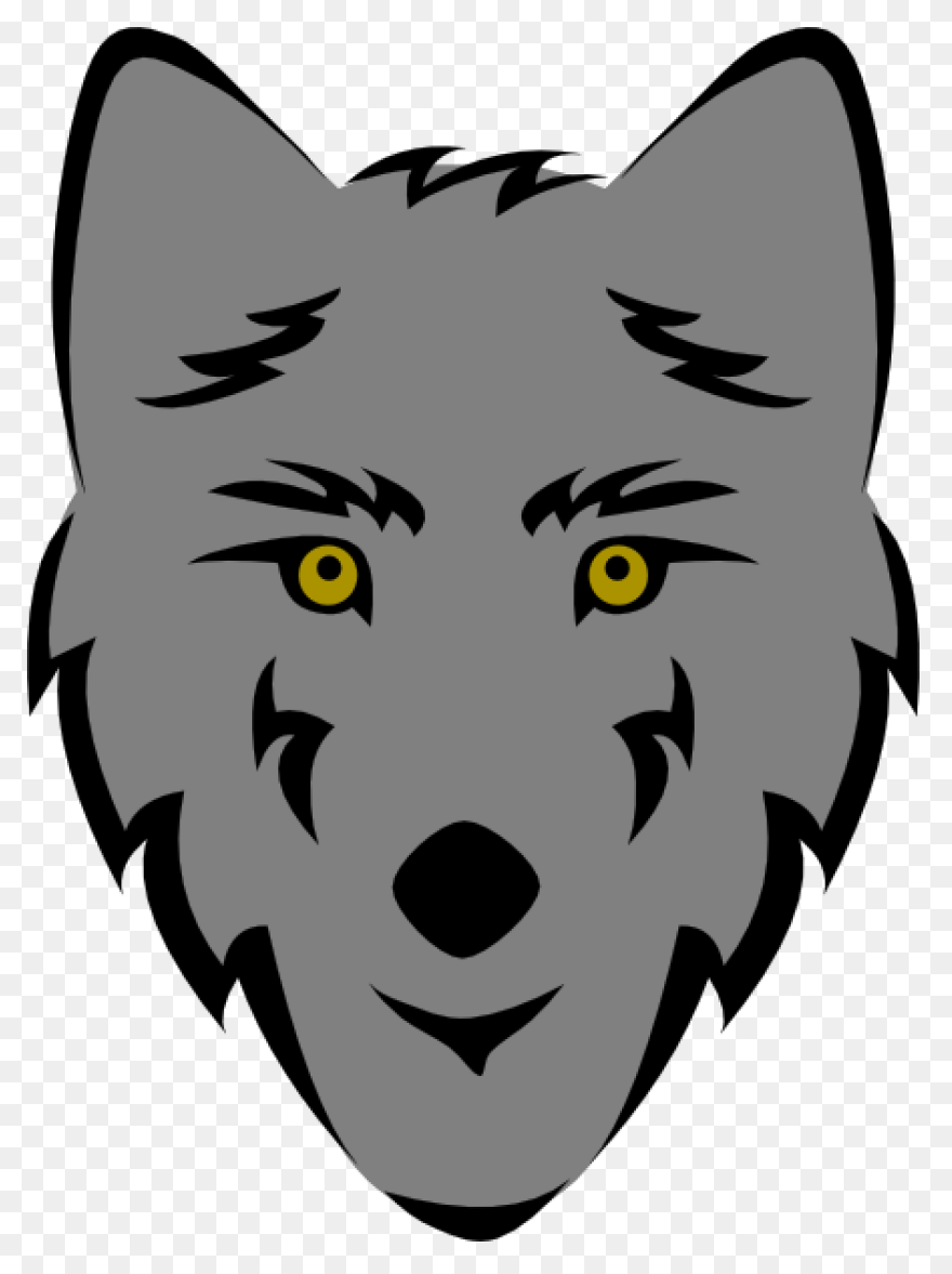 Gray Wolf Clip Art 9Dc4Brkdce - Wol