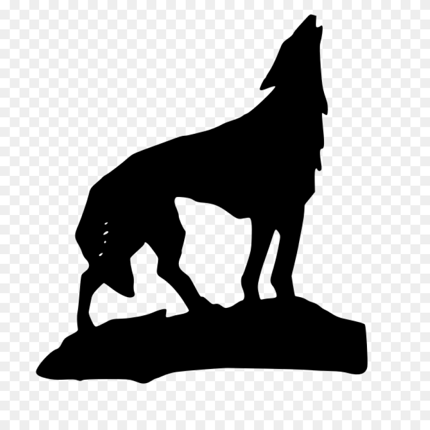 Gray Wolf Clip Art 9Dc4Brkdce - Wol
