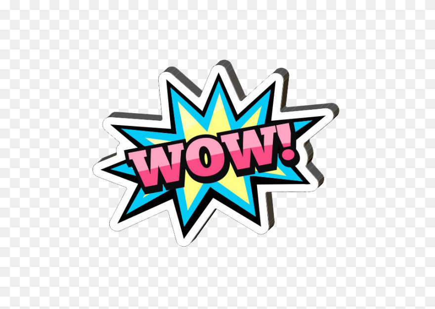 Comic Wow Png Image | 