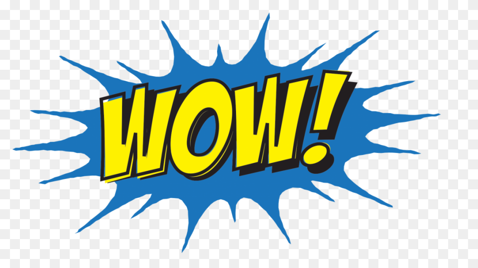 Comic Wow Png Image | 