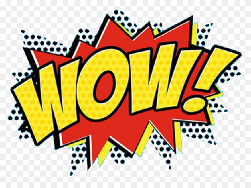 Comic Wow Png Image | 