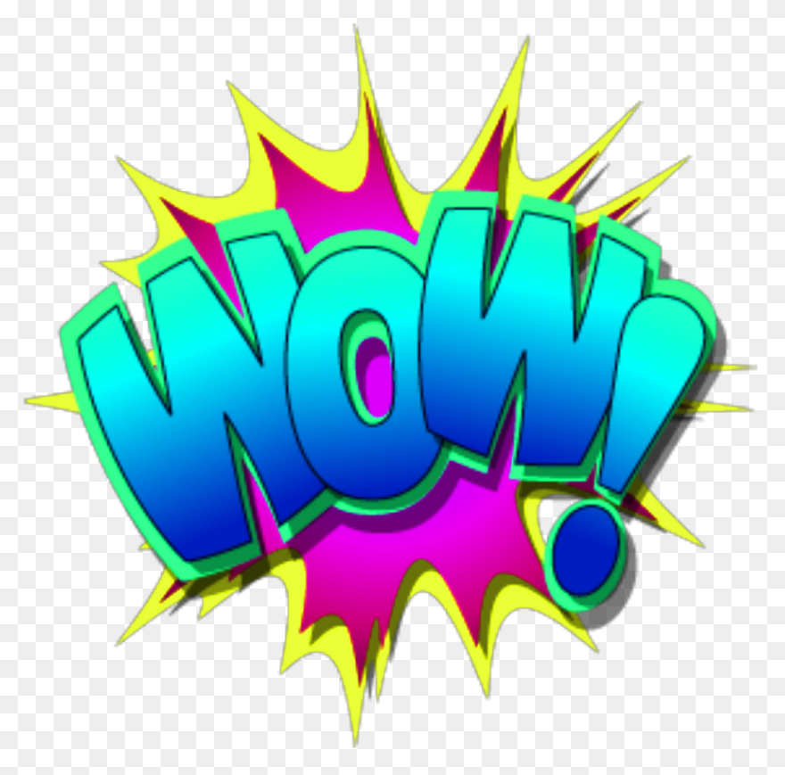 Comic Wow Png Image | 