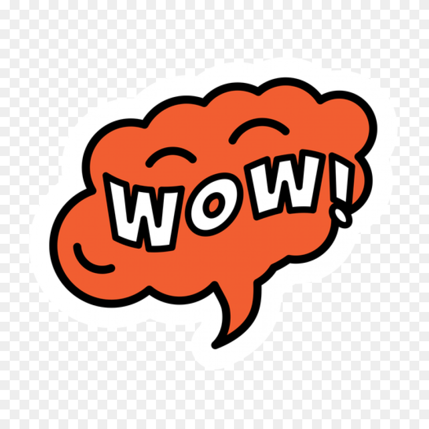 Comic Wow Png Image | 