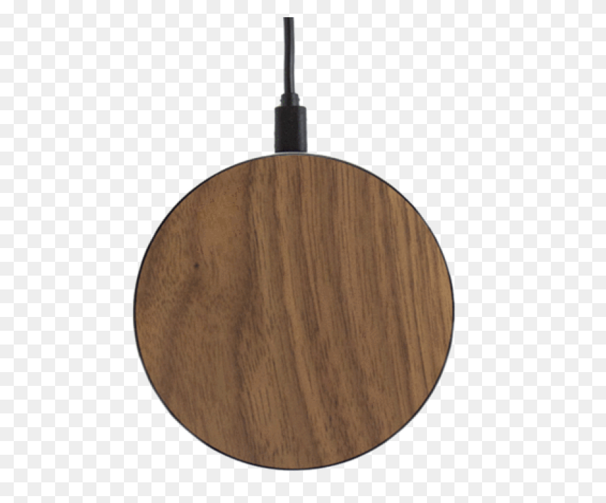 Custom Walnut Wood Qi Charger - Wood