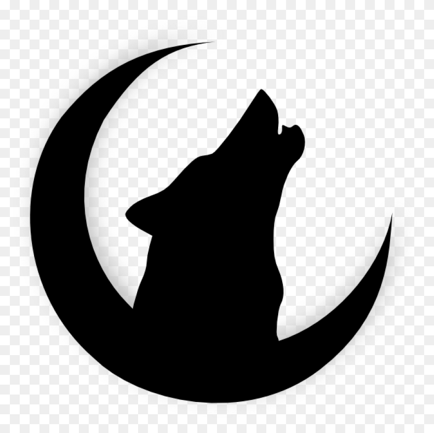 Free Wolf Howling Silhouette, Downl