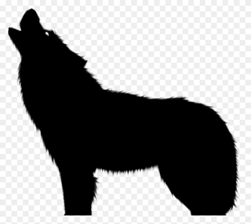 Free Wolf Howling Silhouette, Downl