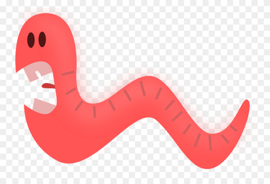 Free Funny Clip Art | Green Worm Cl