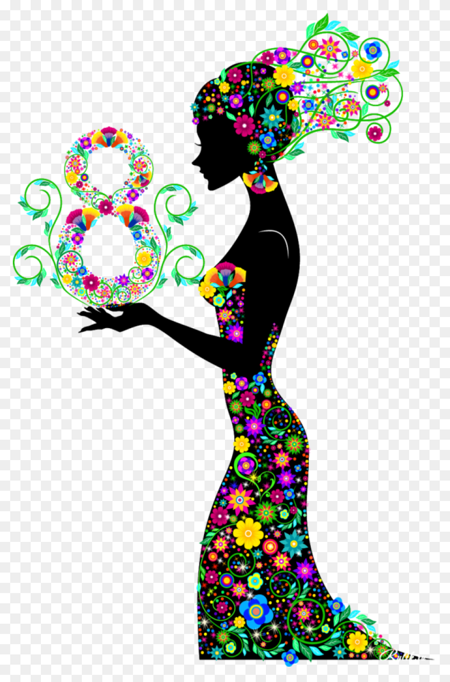International Womens Day Flower Dress - Womens Day