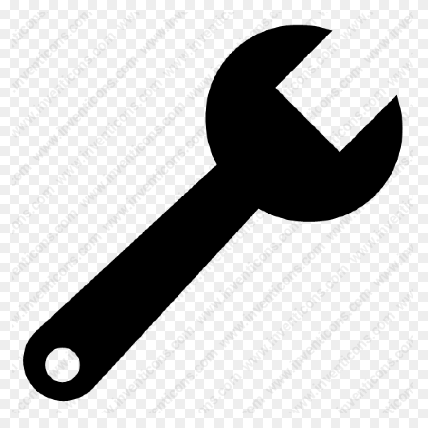 Screwdriver And Wrench Vector Icon 