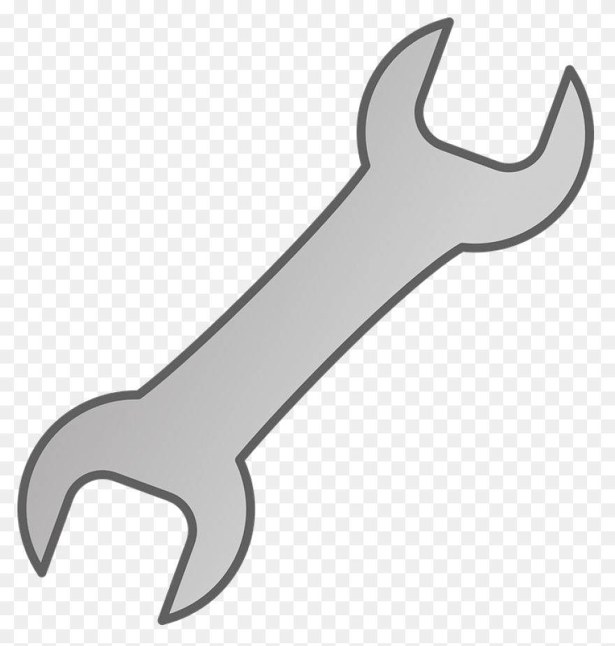 Screwdriver And Wrench Vector Icon 
