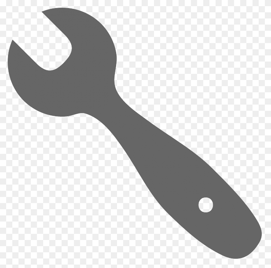 Screwdriver And Wrench Vector Icon 