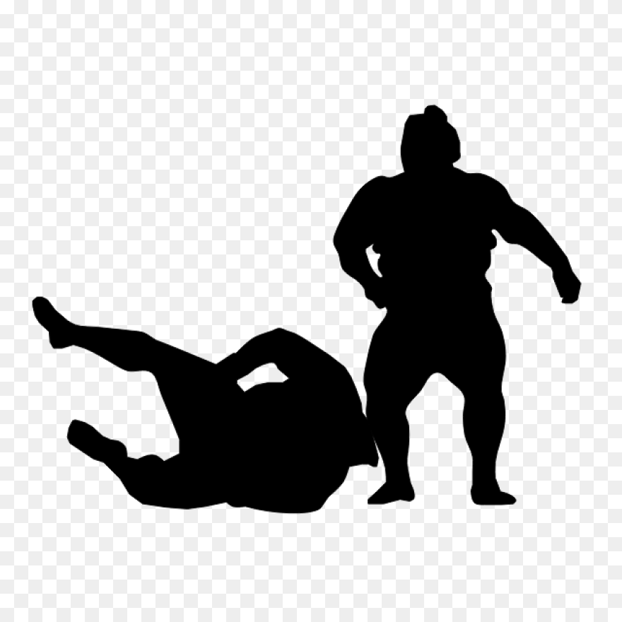 Clipart-Wrestling-Silhouette-512X51
