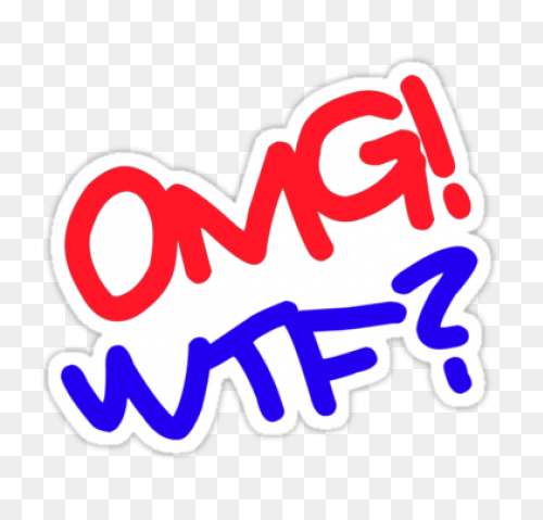 Wtf Bubble Sticker - Wtf Bubble Spe