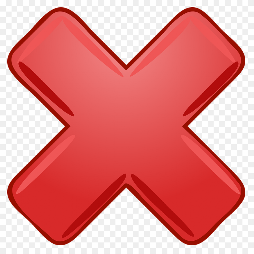 Red X Mark Icon - Free Red X Mark I