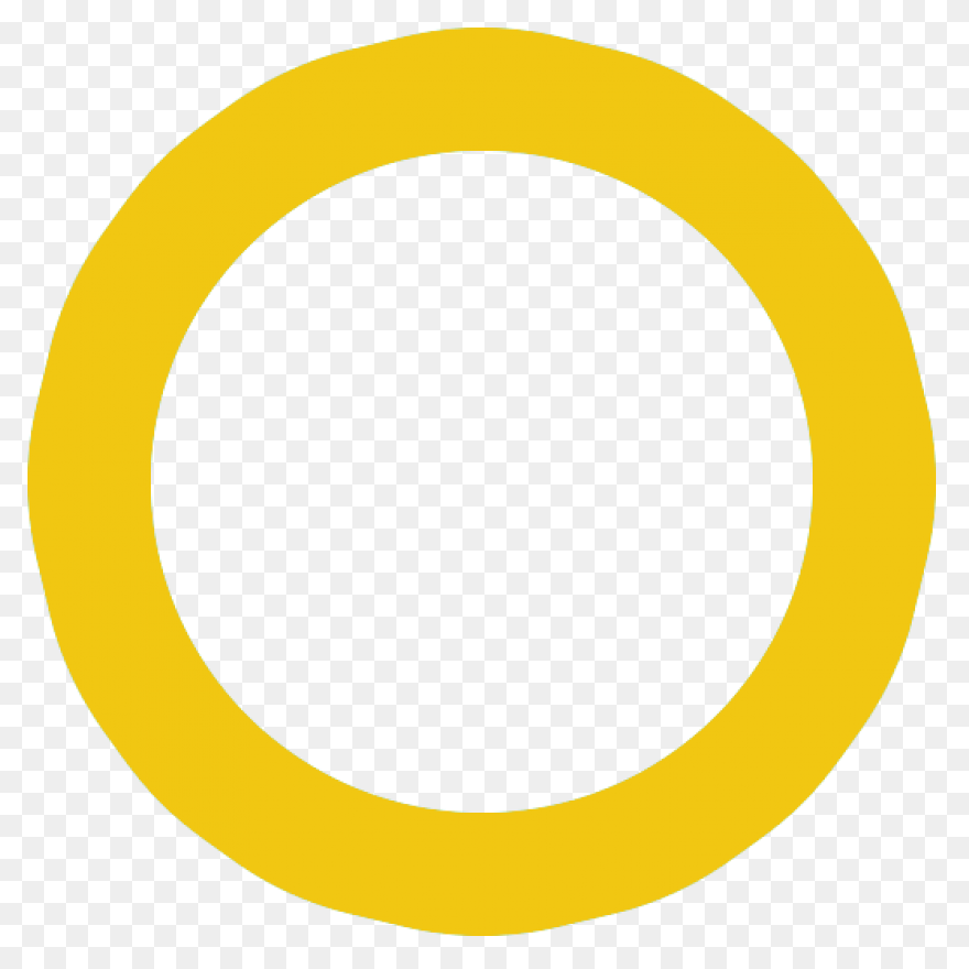 Drawn Yellow Circle Clipart. Free D