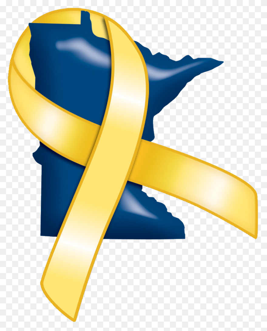 13 Yellow Ribbon Png Icon Images - 