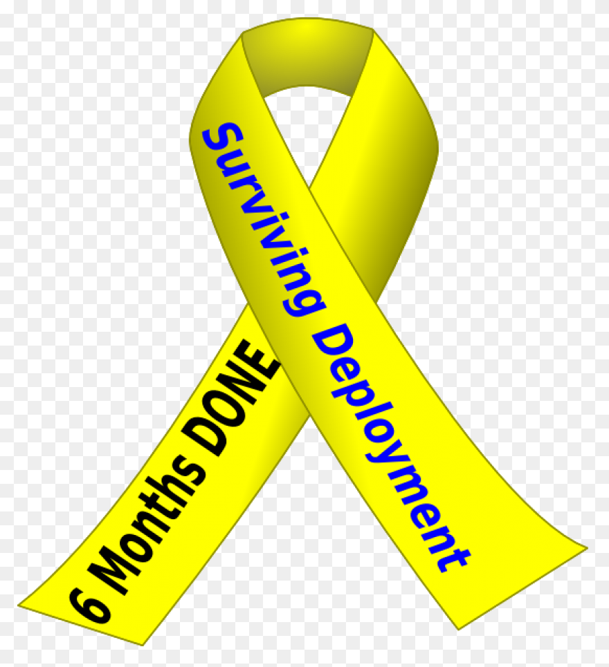 13 Yellow Ribbon Png Icon Images - 