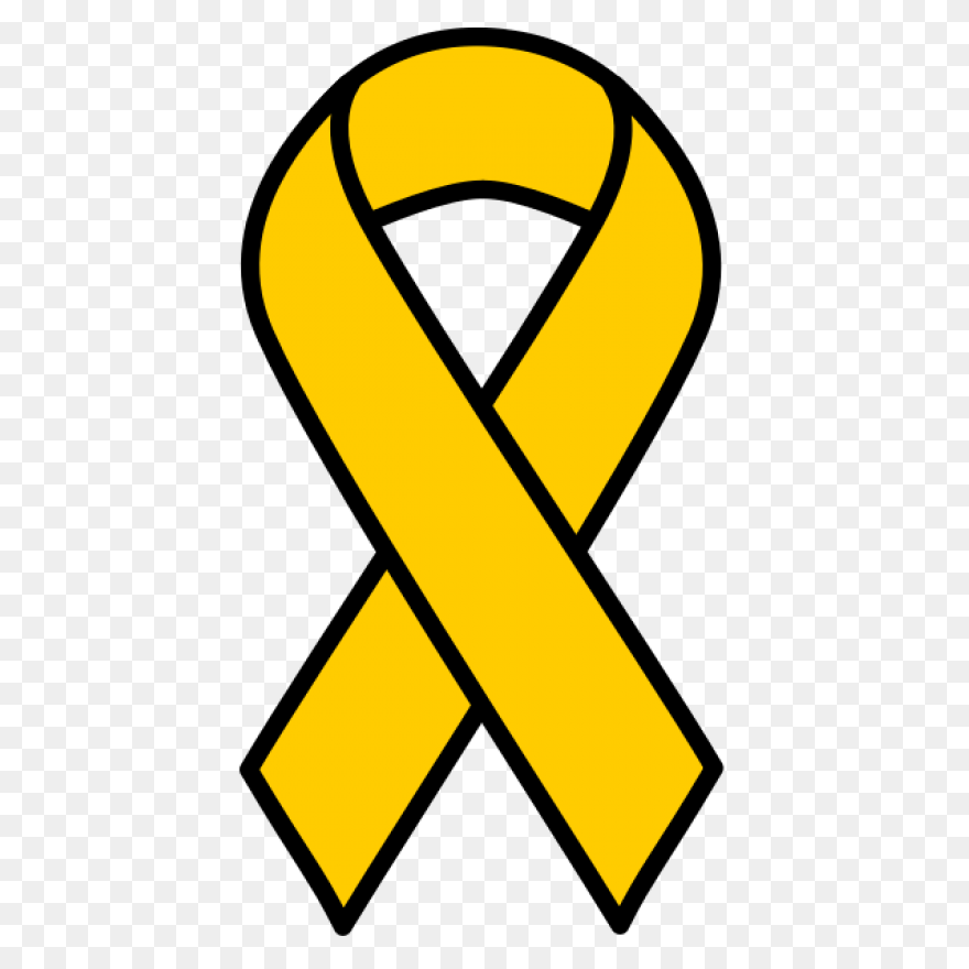 13 Yellow Ribbon Png Icon Images - 