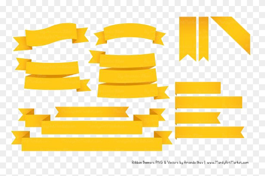 13 Yellow Ribbon Png Icon Images - 