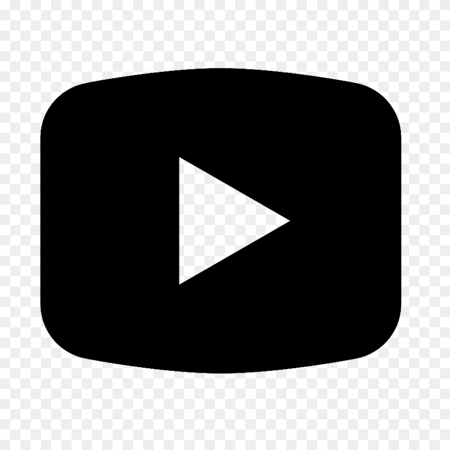 Youtube Logo Png White - White Yout
