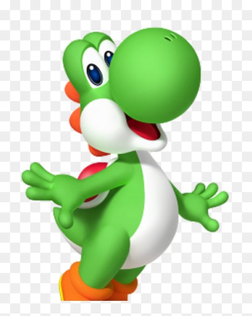 Yoshi Mario Bros Gif Clipart - Full