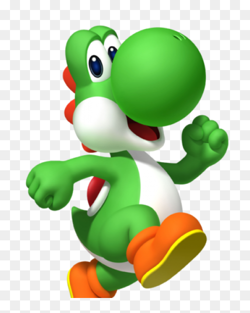 Yoshi Mario Bros Gif Clipart - Full
