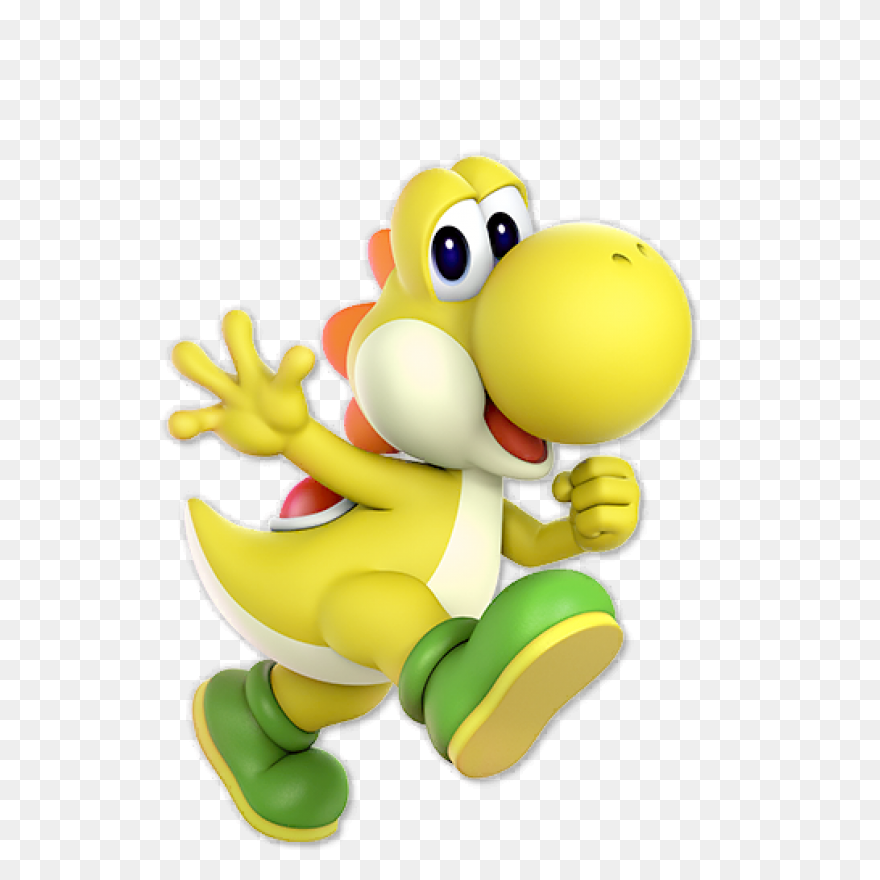 Yoshi Mario Bros Gif Clipart - Full