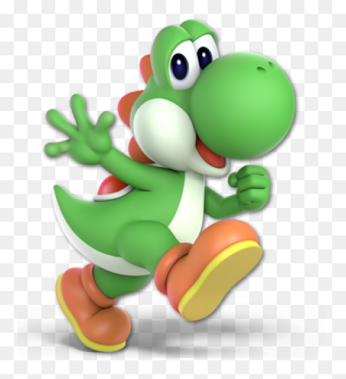 Yoshi Mario Bros Gif Clipart - Full