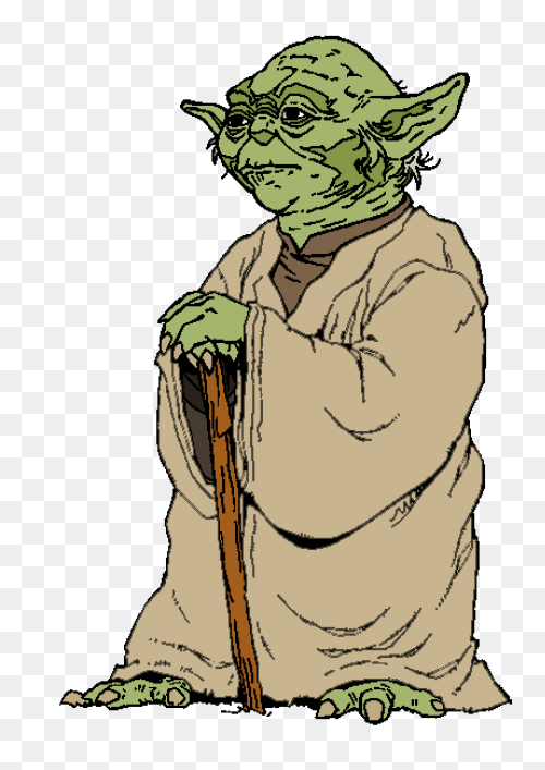 Star Wars Cartoon Yoda Sticker | St