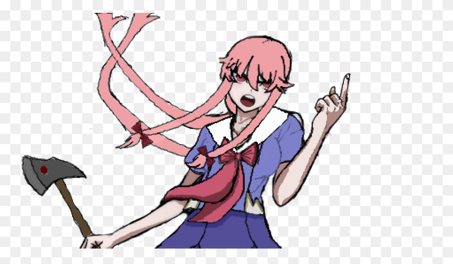 Mirai Nikki Yuno Gasai Render By Bl