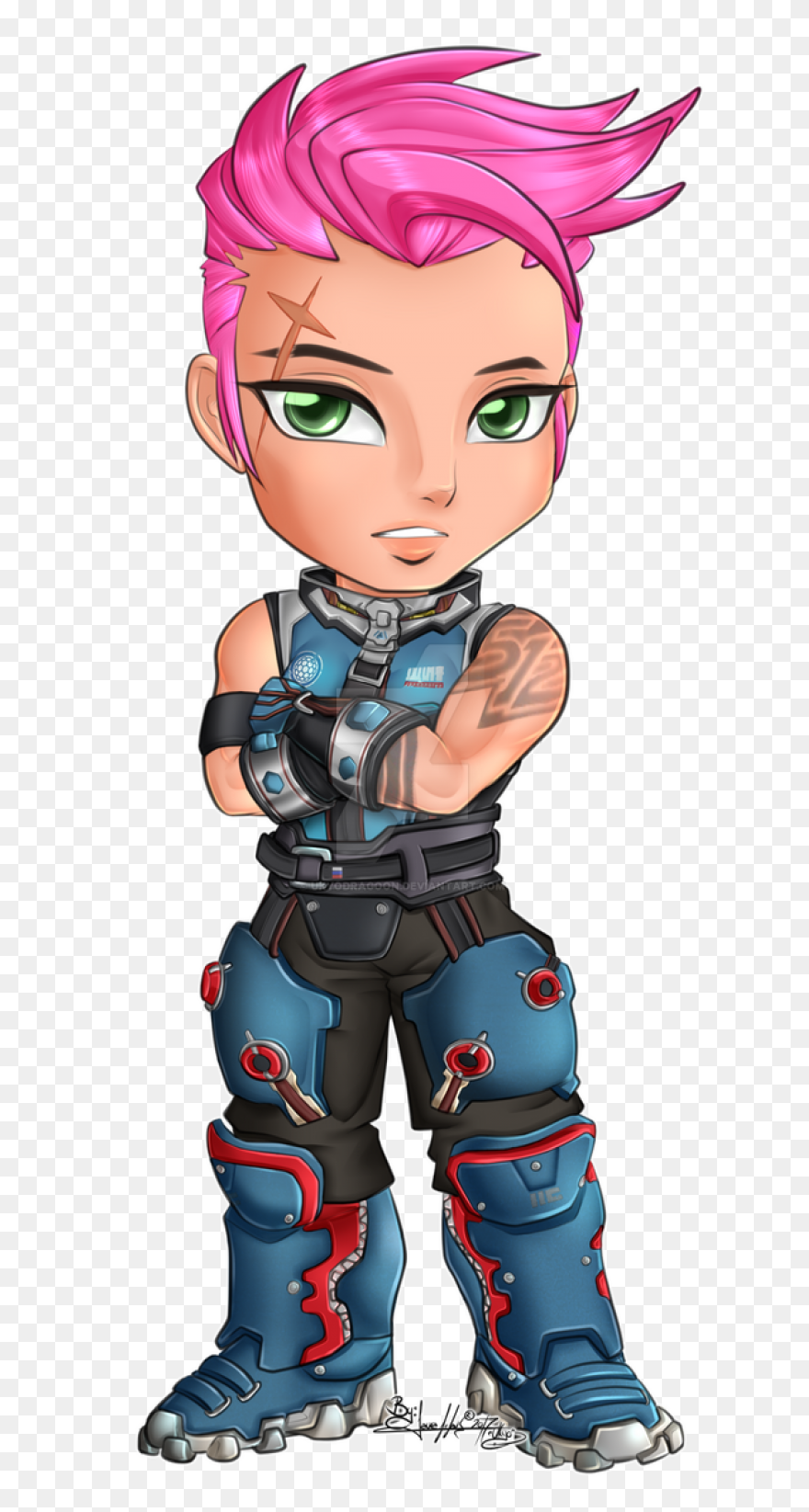 Overchibis Zarya By Ukyodragoon On - Zarya