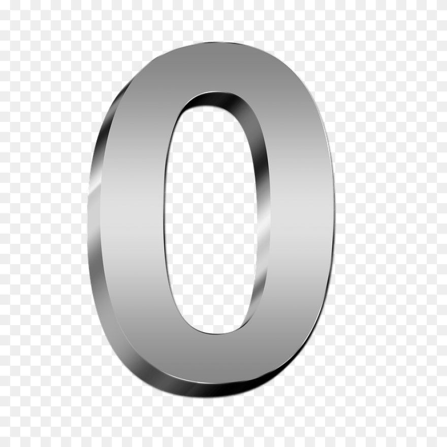 Cartoon Number Zero Clip Art - Cart