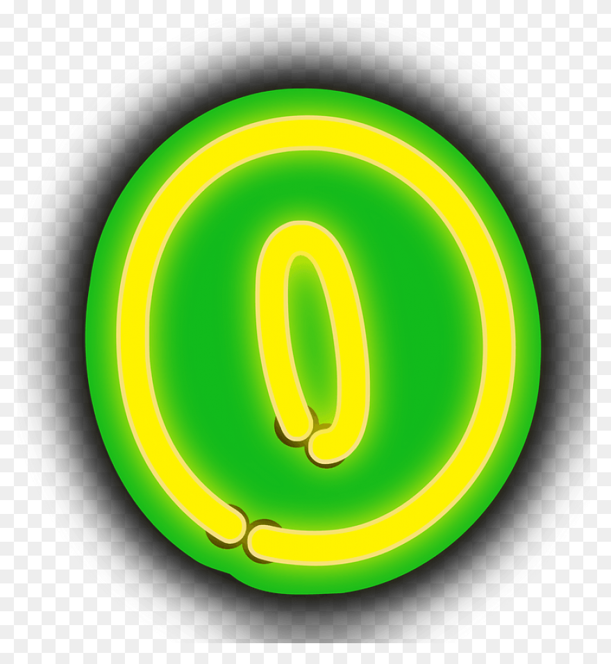 Cartoon Number Zero Clip Art - Cart