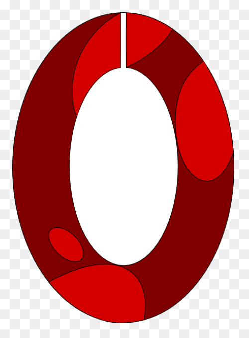Cartoon Number Zero Clip Art - Cart