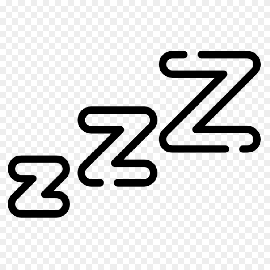 Sleep Zzz Clip Art Transparent For 